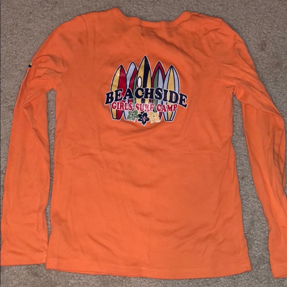 Beachside Girls Surf Camp Long Sleeve Tee - Picture 4 of 4